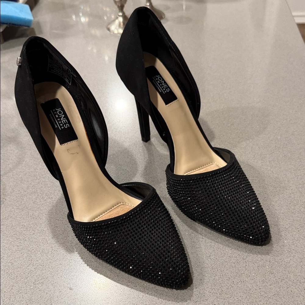 Jones New York Black Studded Heels